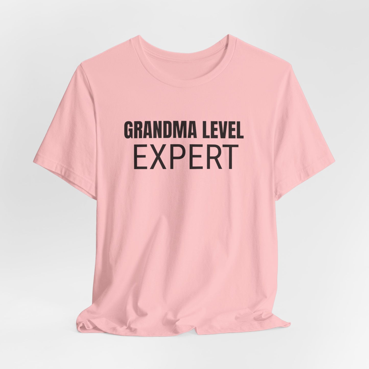 Grandma Level Expert, Funny Grandma T-Shirt, Gift for Grandma, Cute Grandmother Tee