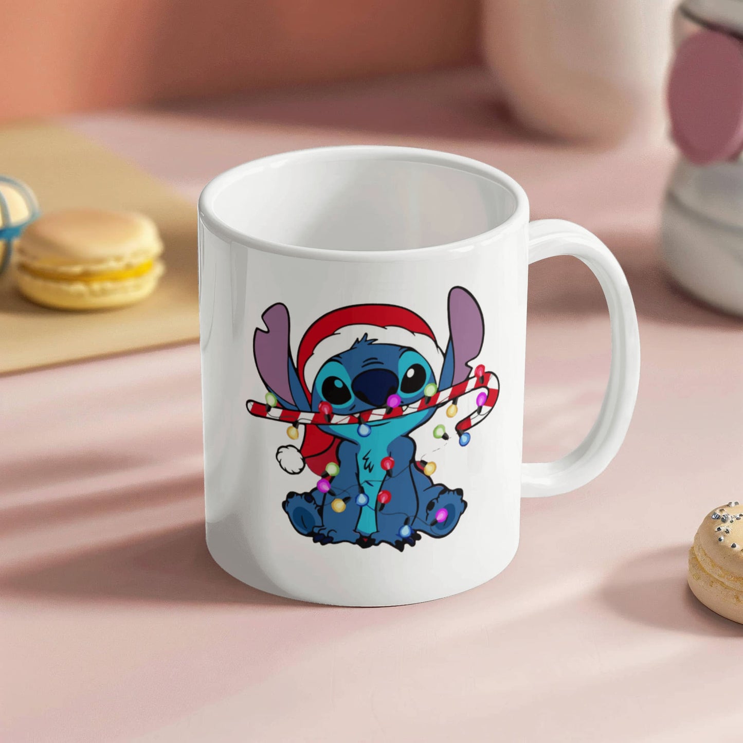 Stitch Character | White Ceramic Mug