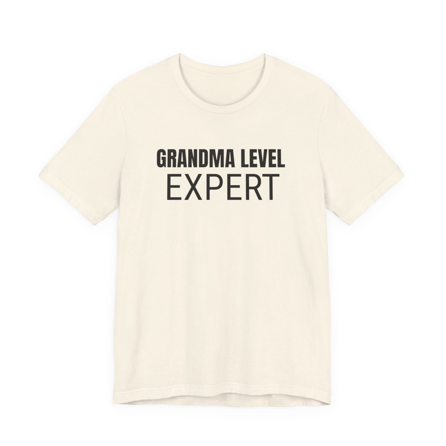 Grandma Level Expert, Funny Grandma T-Shirt, Gift for Grandma, Cute Grandmother Tee