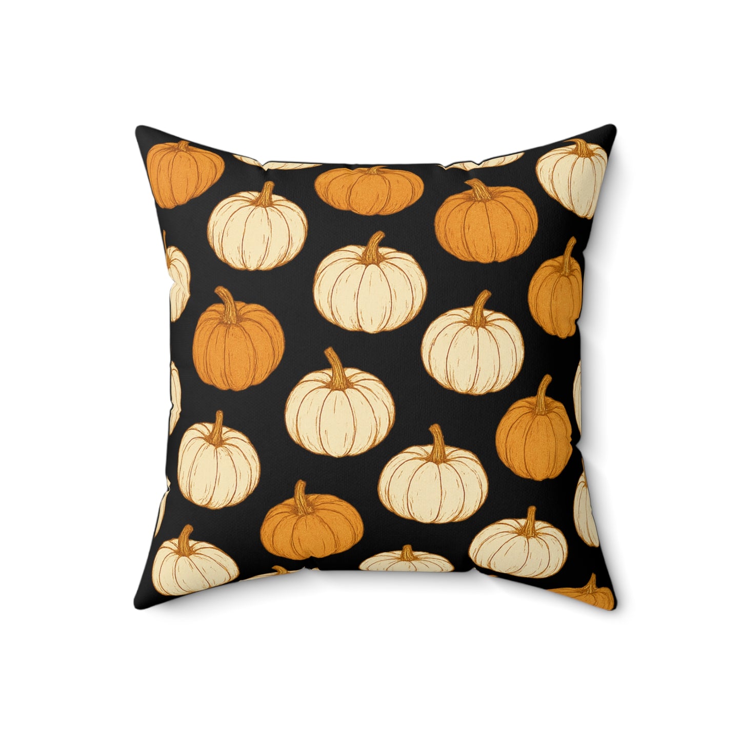 Fall Pumpkin Decorative Pillow - Cozy Autumn Home Decor, Seasonal Cushion, Harvest Decoration, Thanksgiving Accent, Pumpkin Spice Vibes