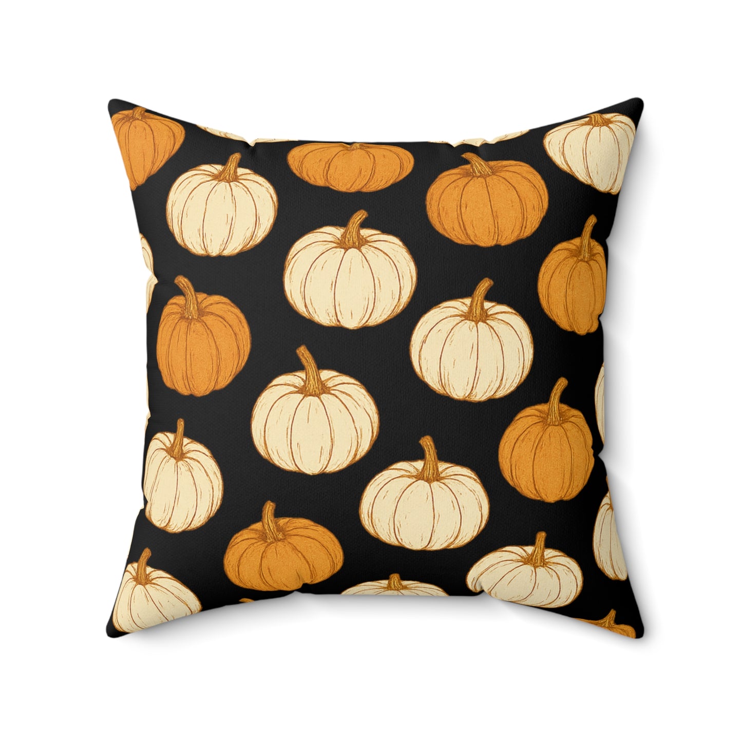 Fall Pumpkin Decorative Pillow - Cozy Autumn Home Decor, Seasonal Cushion, Harvest Decoration, Thanksgiving Accent, Pumpkin Spice Vibes