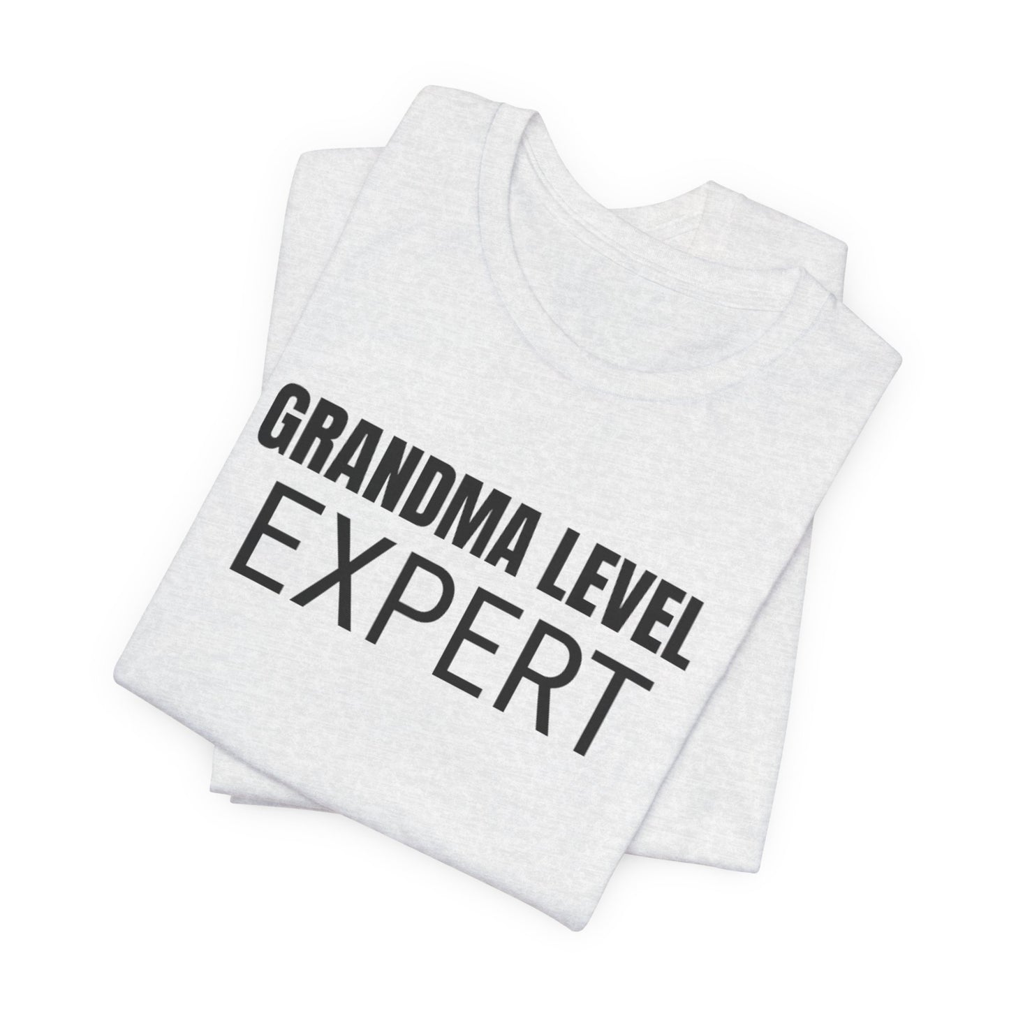 Grandma Level Expert, Funny Grandma T-Shirt, Gift for Grandma, Cute Grandmother Tee
