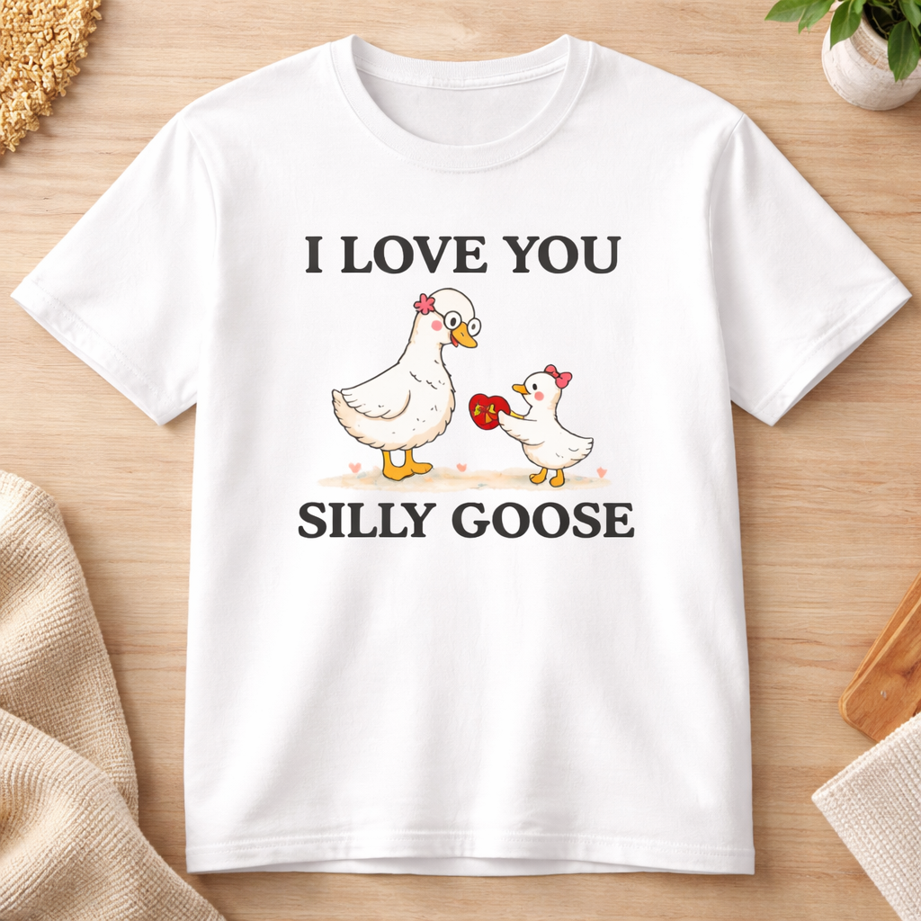 I Love You Silly Goose Grandma Tee