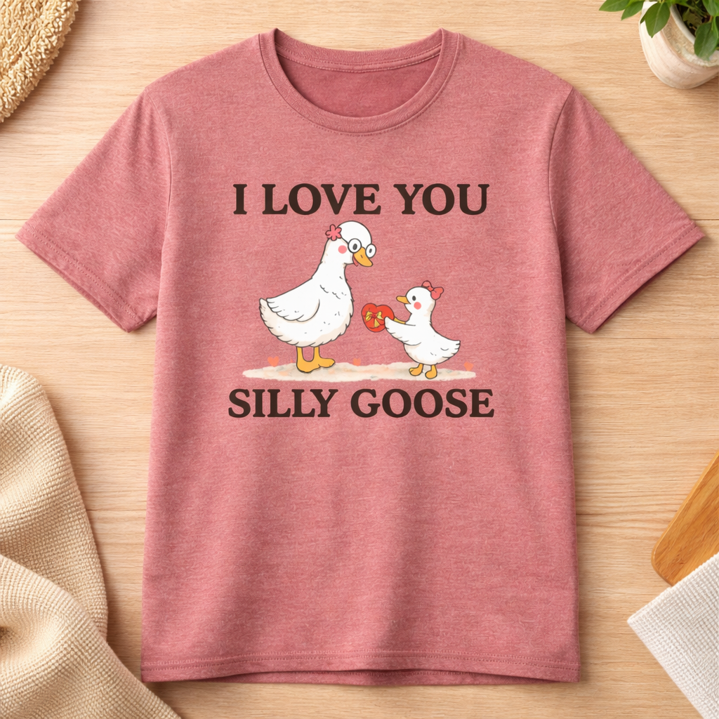 I Love You Silly Goose Grandma Tee