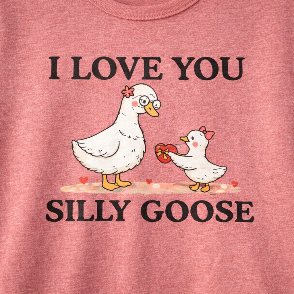 I Love You Silly Goose Grandma Tee