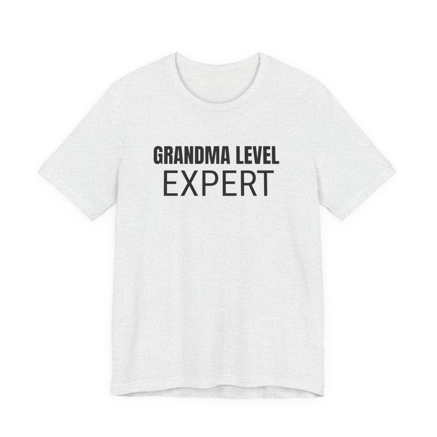 Grandma Level Expert, Funny Grandma T-Shirt, Gift for Grandma, Cute Grandmother Tee