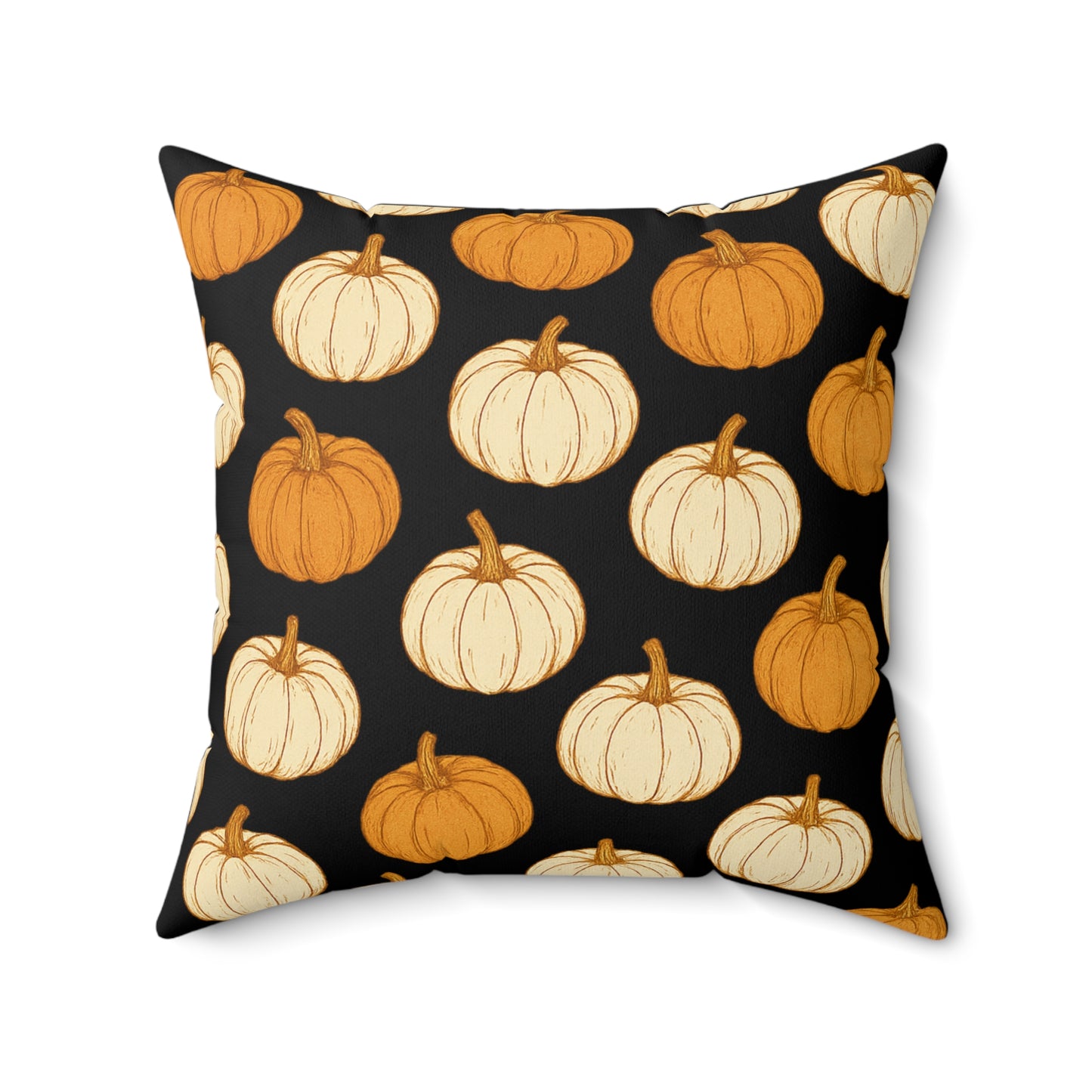 Fall Pumpkin Decorative Pillow - Cozy Autumn Home Decor, Seasonal Cushion, Harvest Decoration, Thanksgiving Accent, Pumpkin Spice Vibes