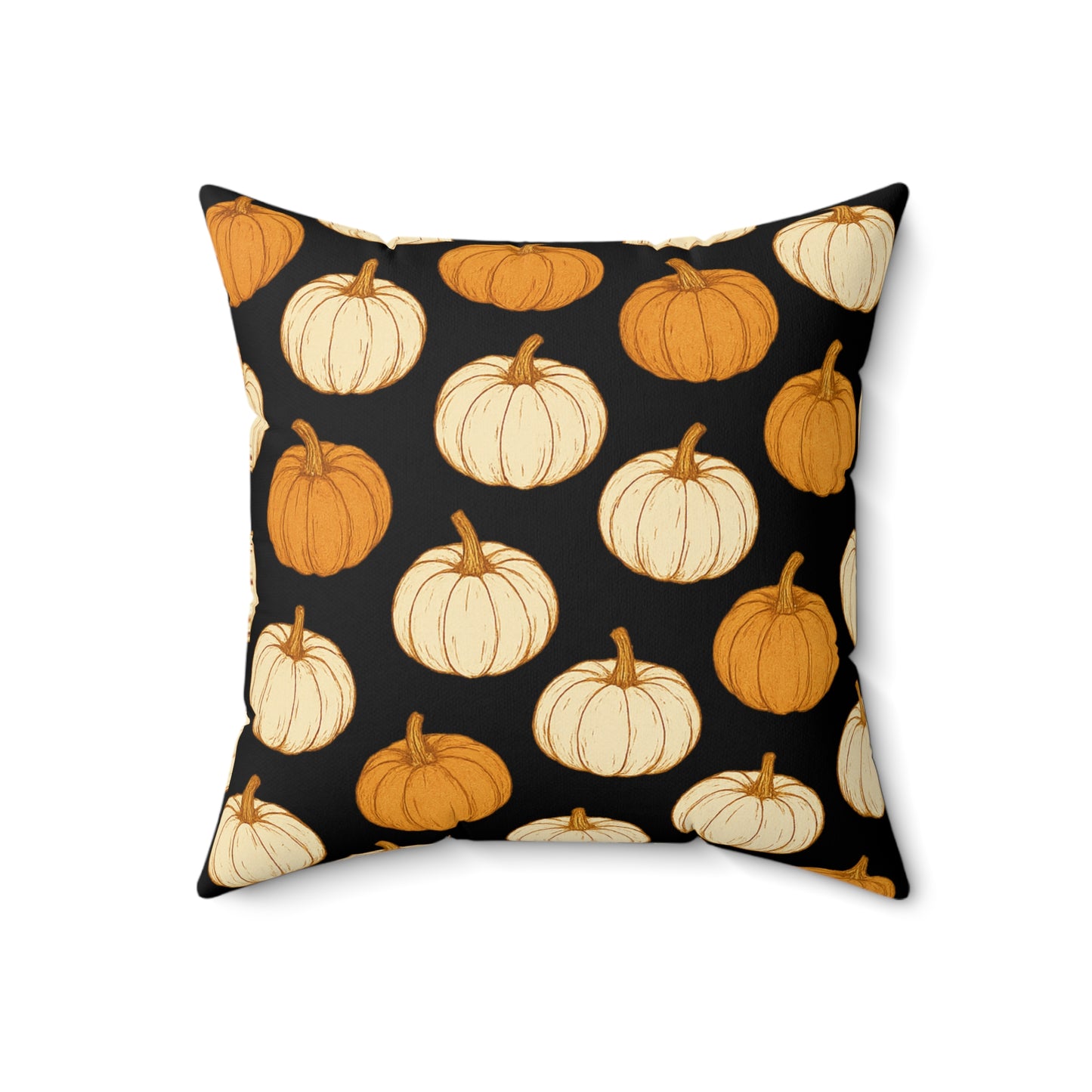 Fall Pumpkin Decorative Pillow - Cozy Autumn Home Decor, Seasonal Cushion, Harvest Decoration, Thanksgiving Accent, Pumpkin Spice Vibes