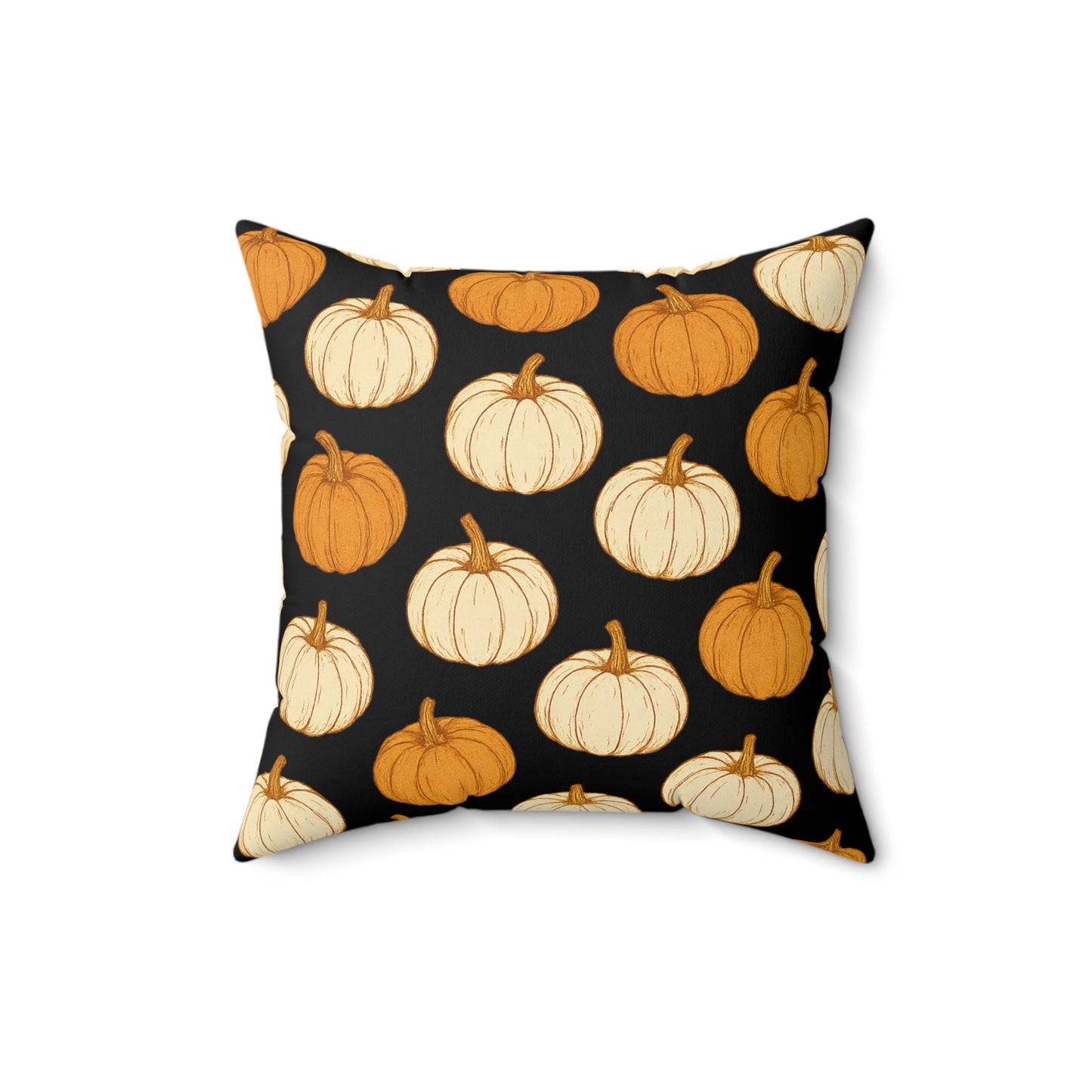 Fall Pumpkin Decorative Pillow - Cozy Autumn Home Decor, Seasonal Cushion, Harvest Decoration, Thanksgiving Accent, Pumpkin Spice Vibes