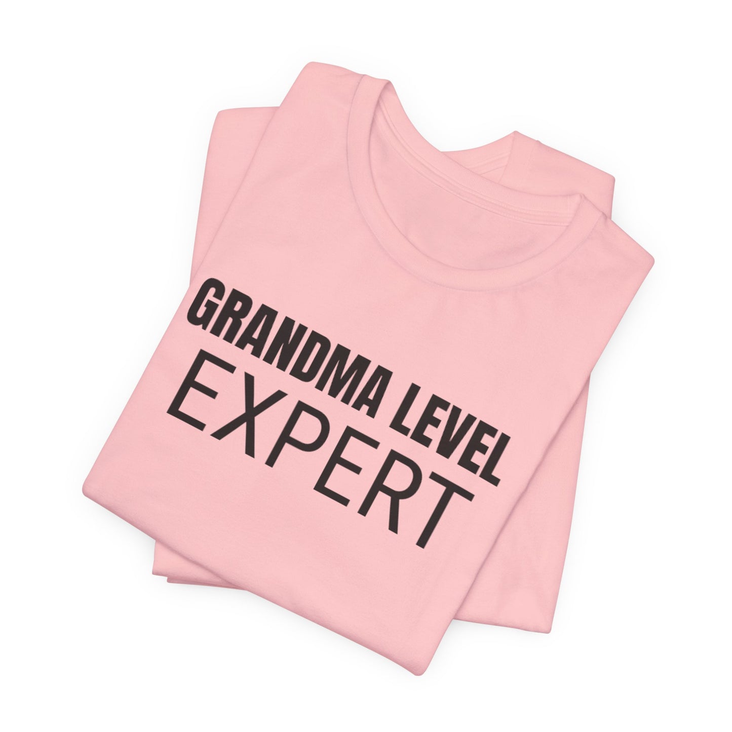 Grandma Level Expert, Funny Grandma T-Shirt, Gift for Grandma, Cute Grandmother Tee