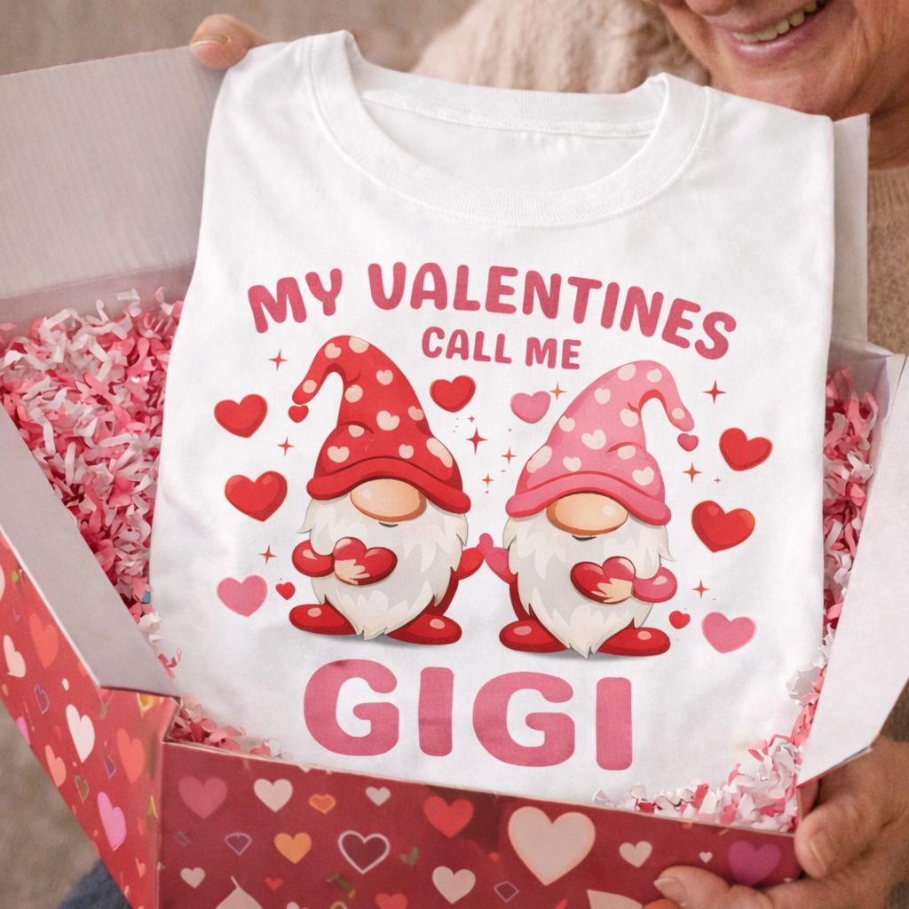 My Valentines Call Me Gigi Tee
