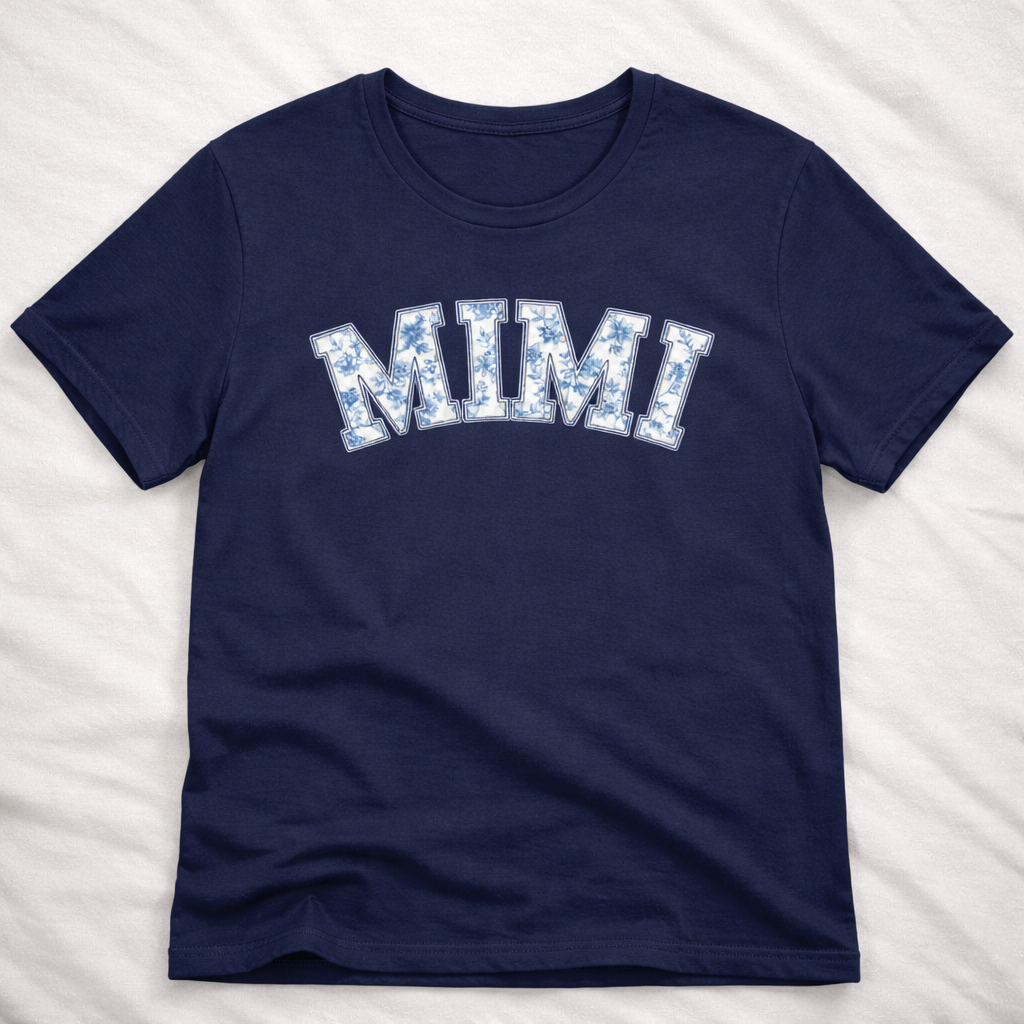 Blue Floral Mimi T-Shirt