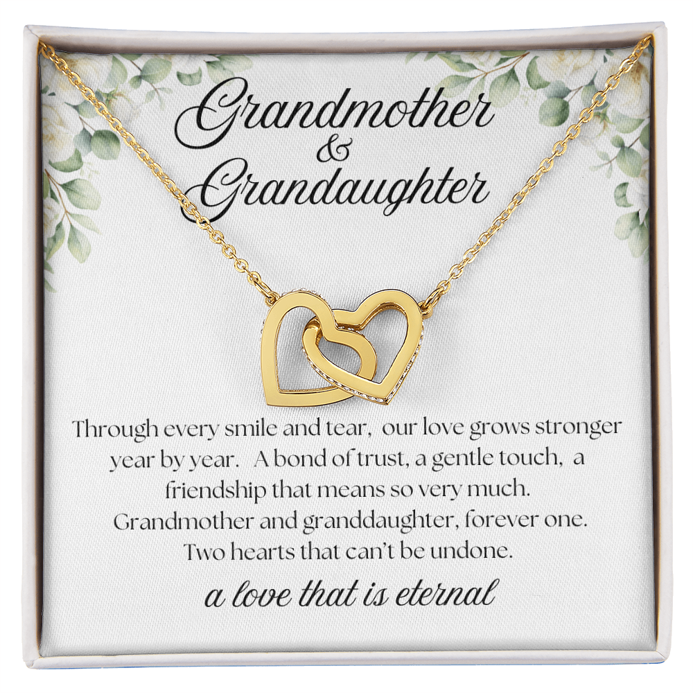 Grandmother & Granddaughter Necklace – Eternal Love