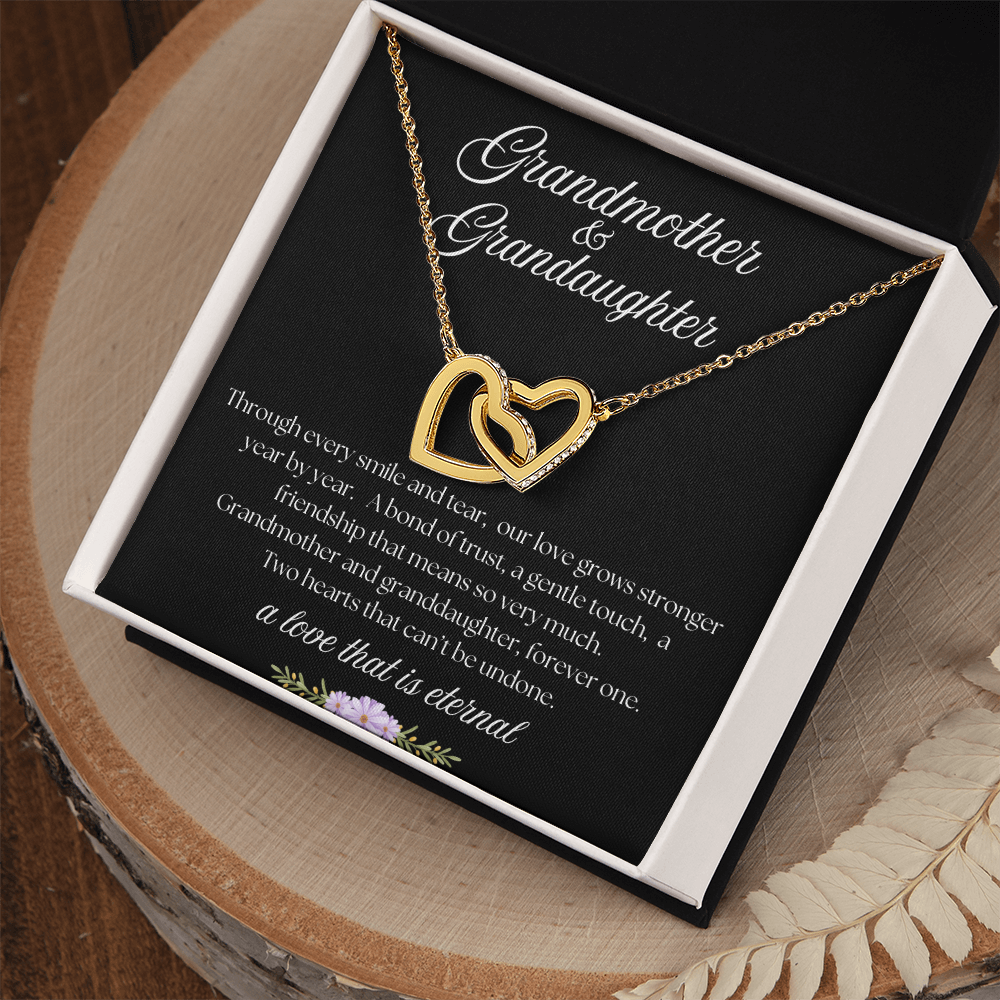 Grandmother & Granddaughter Necklace – Meaningful Gift of Eternal Love