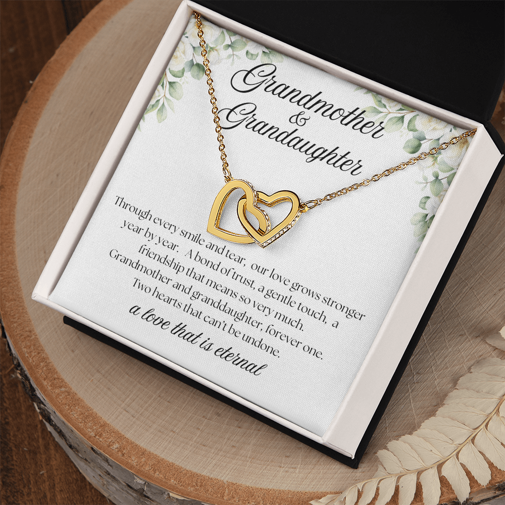 Grandmother & Granddaughter Necklace – Eternal Love