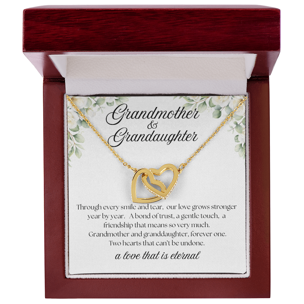 Grandmother & Granddaughter Necklace – Eternal Love