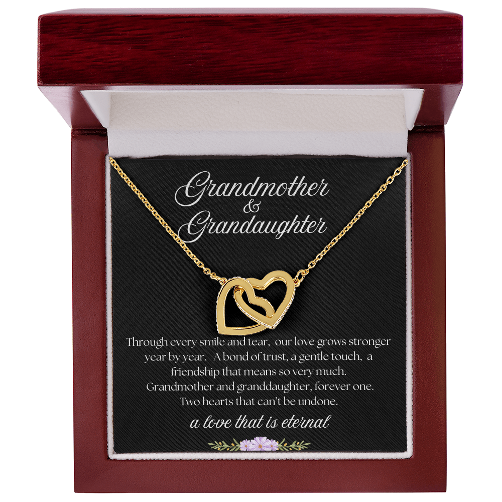Grandmother & Granddaughter Necklace – Meaningful Gift of Eternal Love