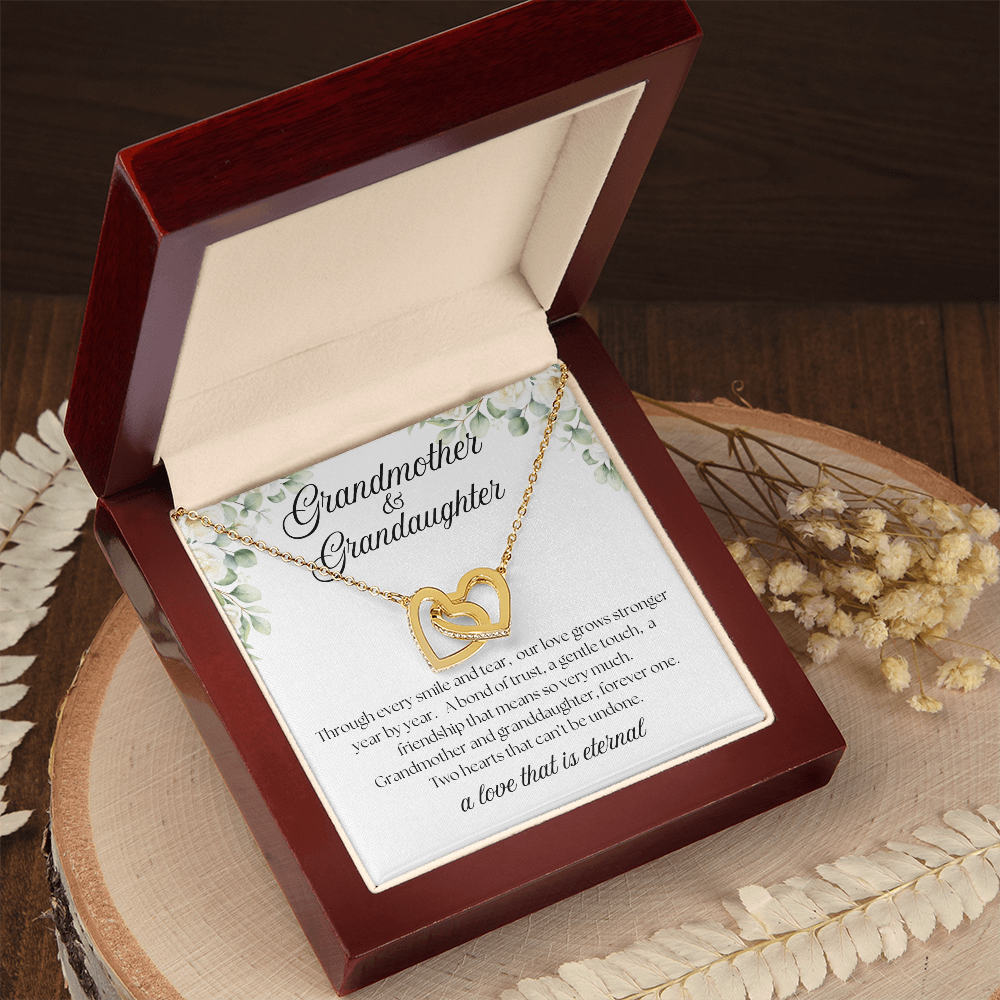 Grandmother & Granddaughter Necklace – Eternal Love