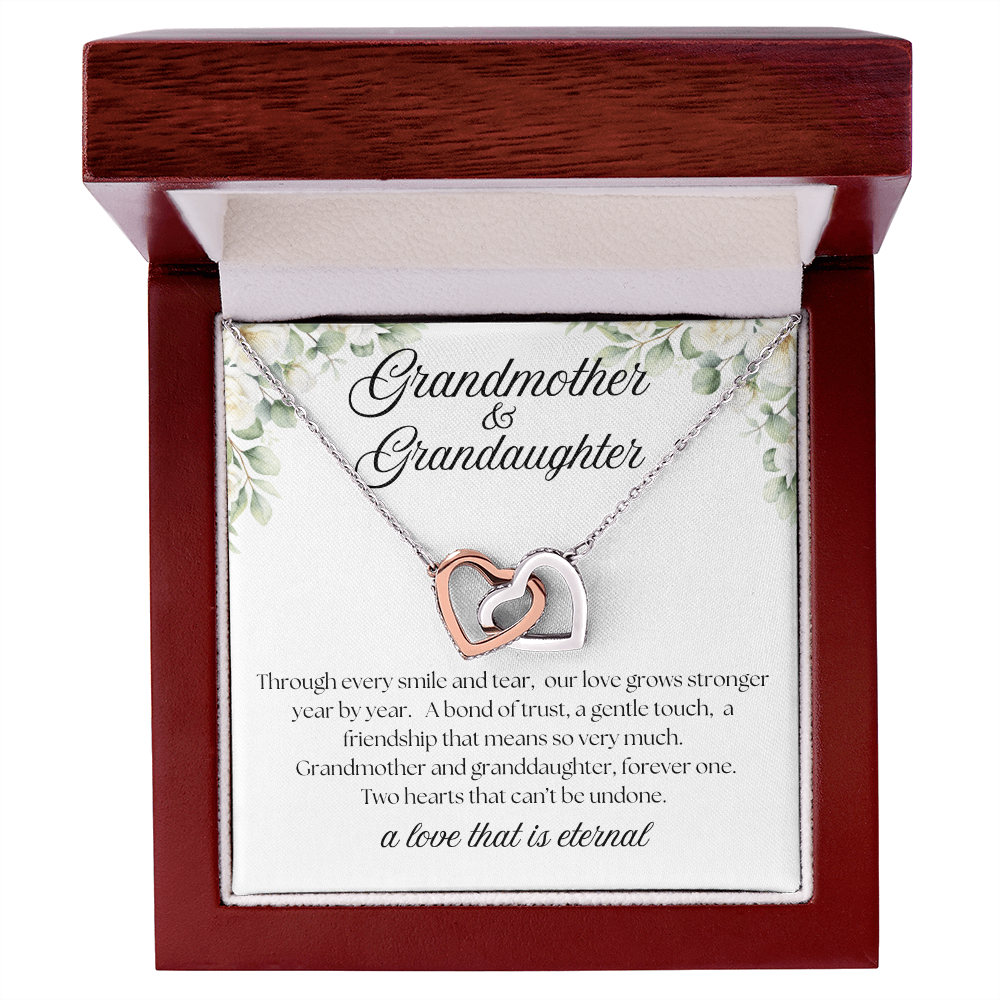 Grandmother & Granddaughter Necklace – Eternal Love