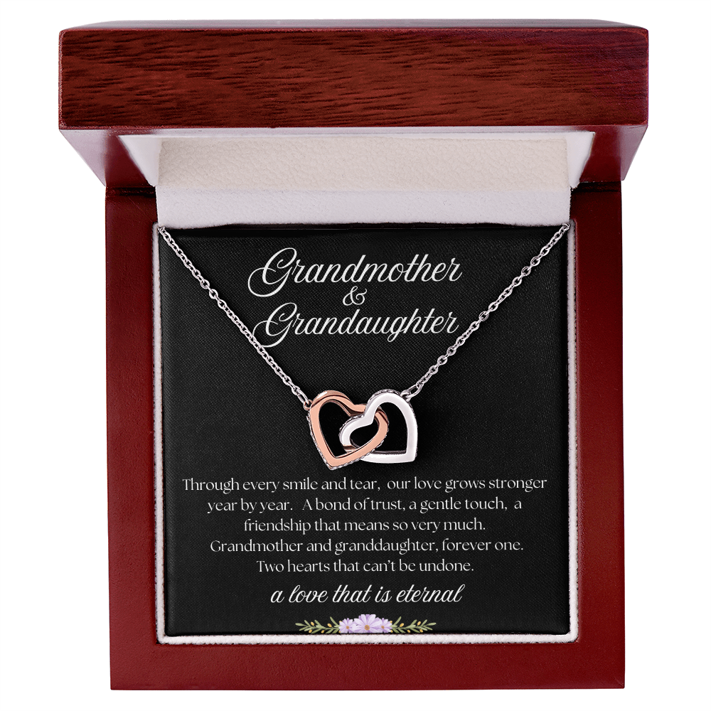 Grandmother & Granddaughter Necklace – Meaningful Gift of Eternal Love