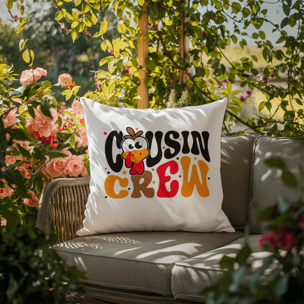 Cousin Crew | Outdoor Pillow