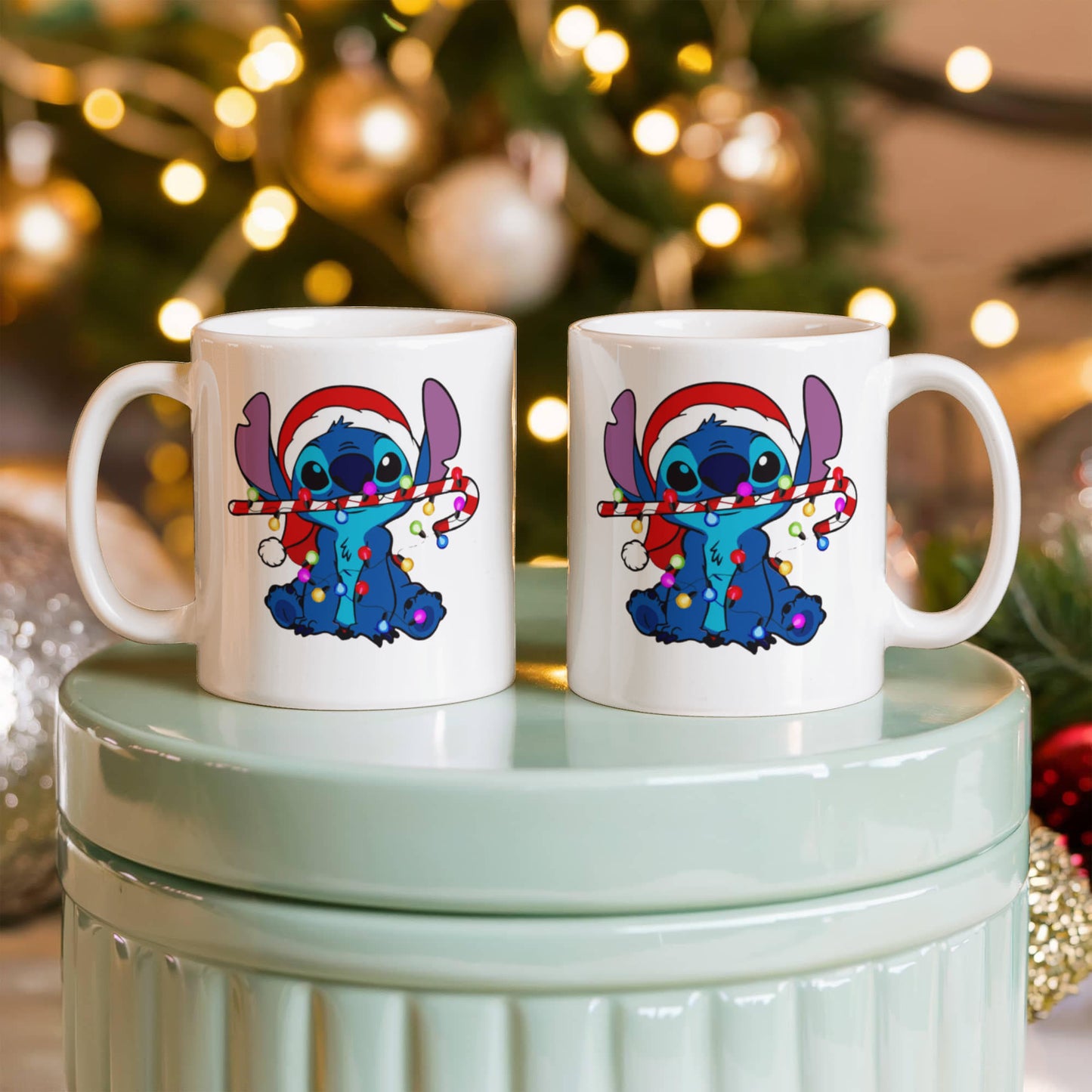 Stitch Character | White Ceramic Mug