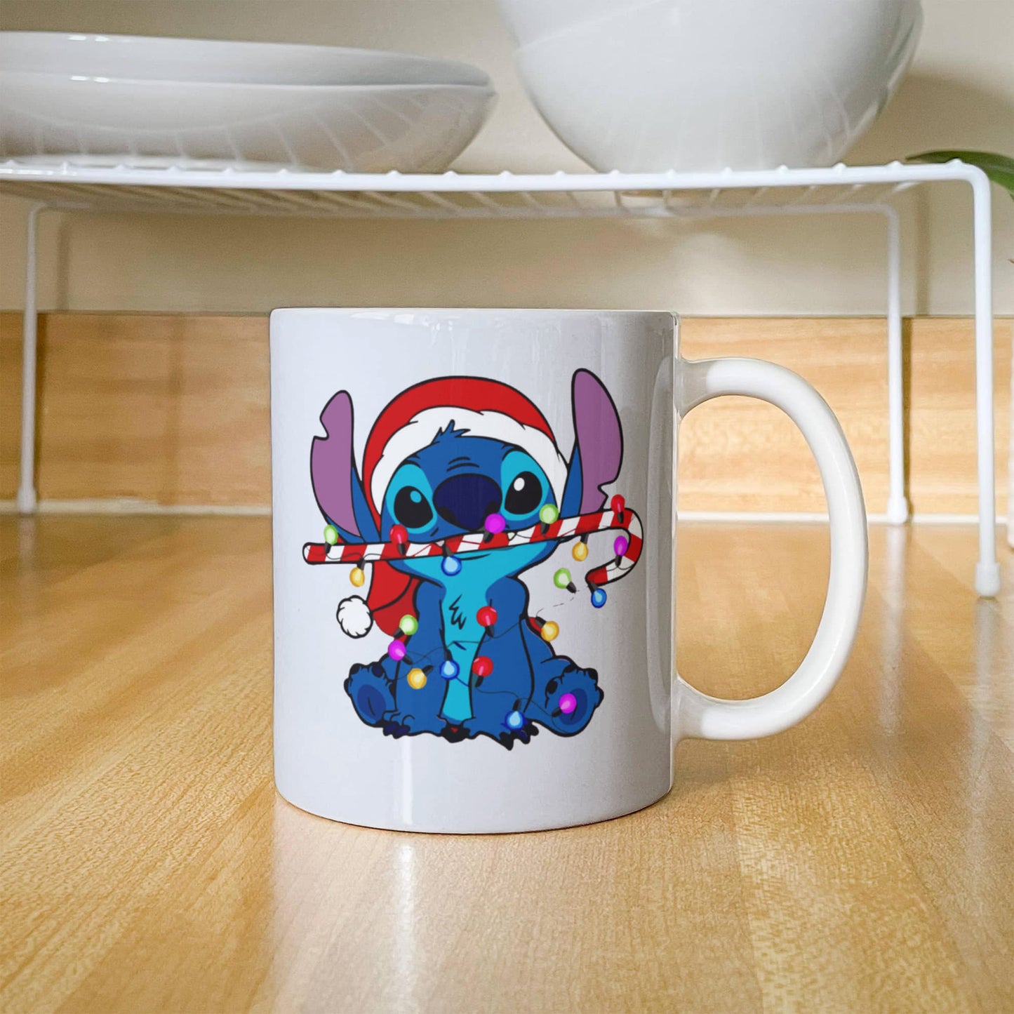 Stitch Character | White Ceramic Mug