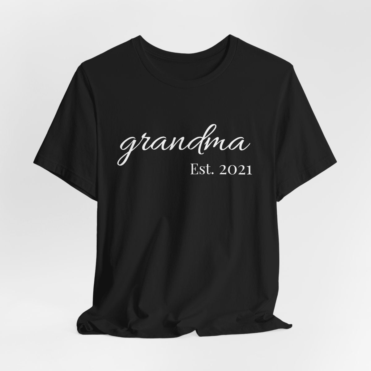 Personalized Grandma Shirt Est. Year Timeless Gift