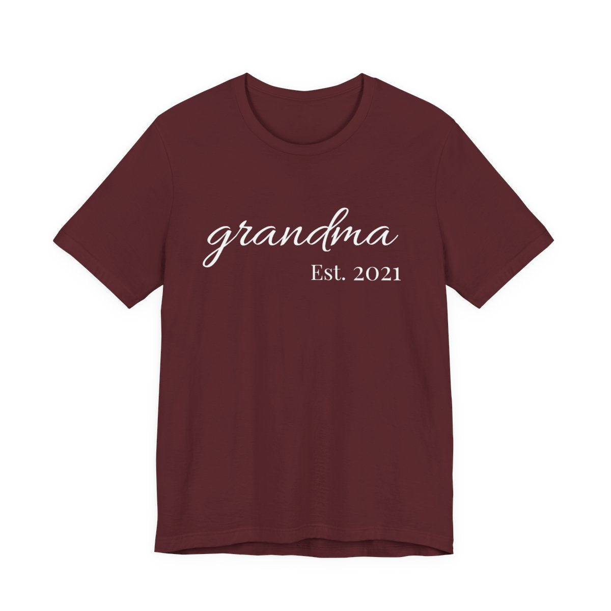 Personalized Grandma Shirt Est. Year Timeless Gift